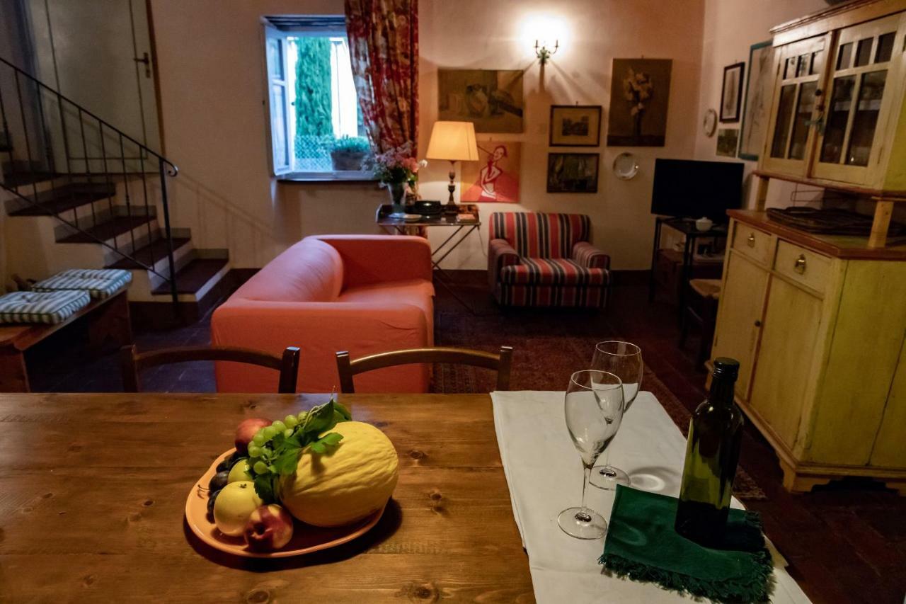 La Casa Rosa Villa Vitiano Esterno foto
